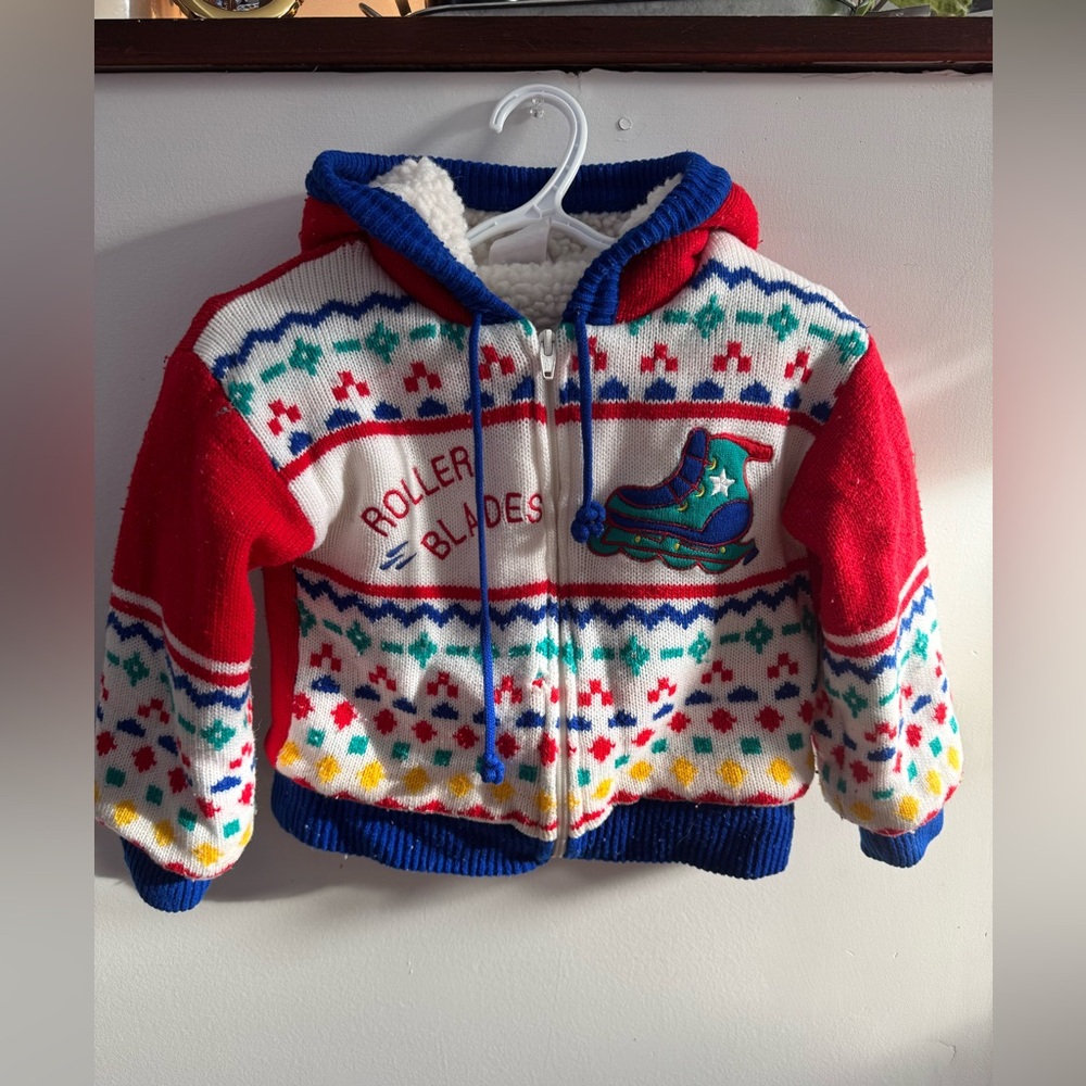 Vintage ICZ colourblock jacket